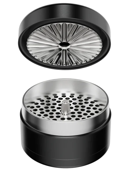 Flower Mill - Next-Gen Premium - PRO Stainless Series - 3.5" - 89mm - 3 Layers
