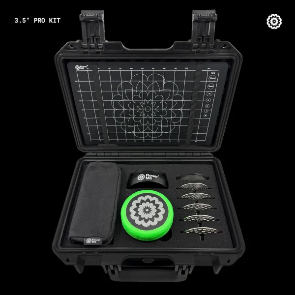Flower Mill - Next-Gen Premium - PRO LIMITED Series KIT - 3.5" - 89mm - 3 Layers