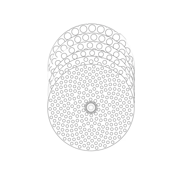 Flower Mill - Next-Gen Premium - PRO Stainless Series - 3.5" - Mill Plates